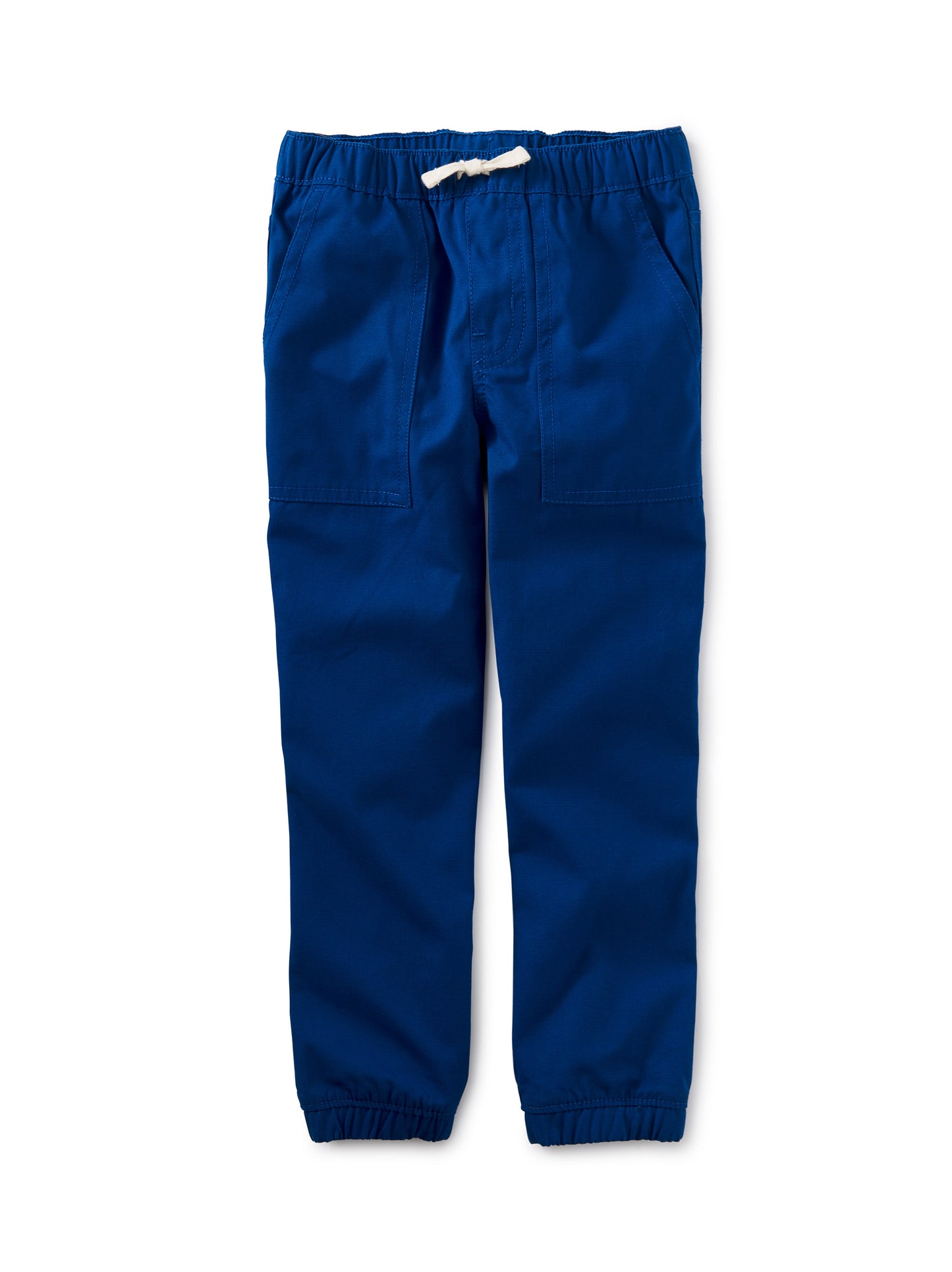 Unlined Canvas Jogger: Marine