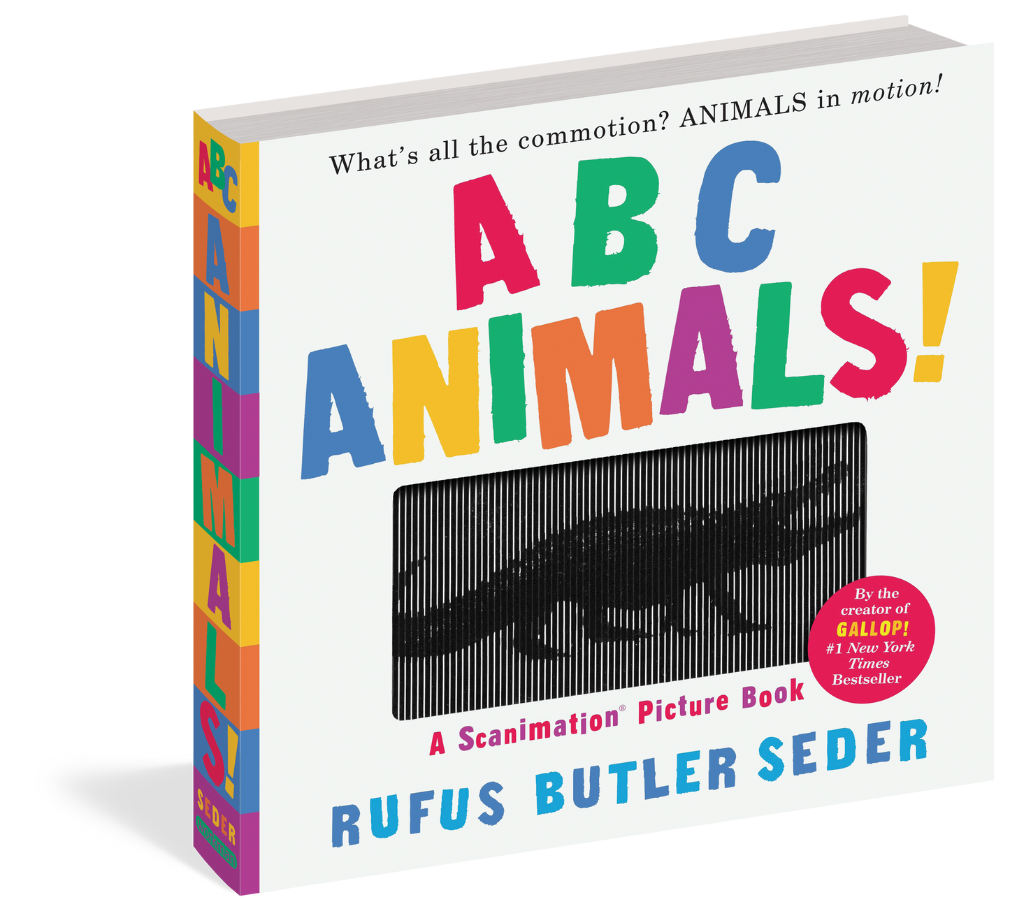 ABC Animals: A Scanimation Book