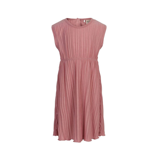 Pleated Dress: Rose