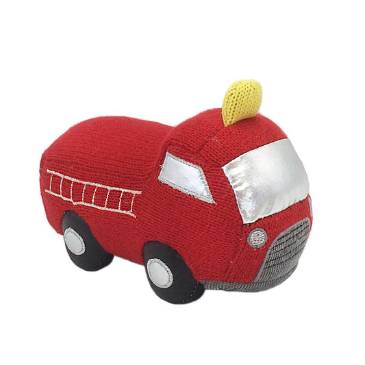 Beep Beep Knit Fire Truck