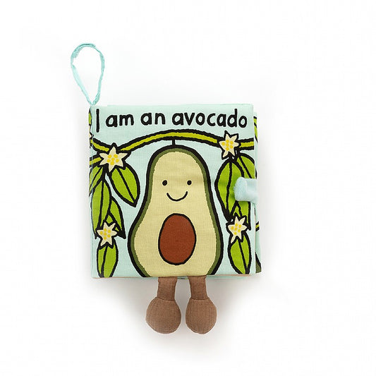 I Am an Avocado Fabric Book