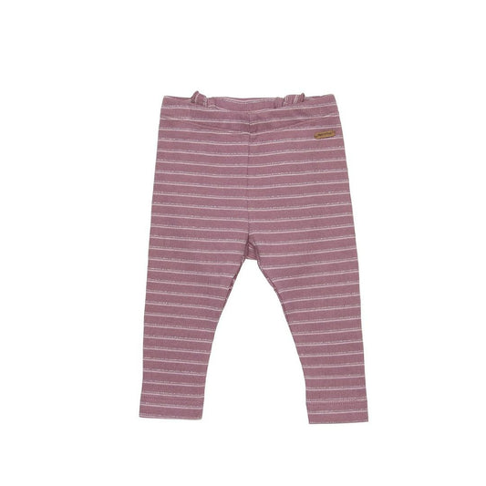 Striped Rib Leggings: Grapeshake