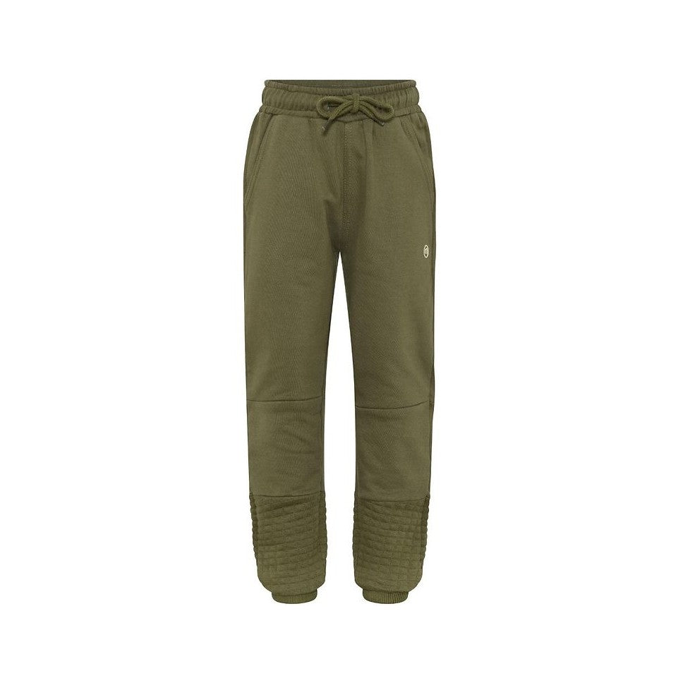 Dark Olive Sweat Pants w/Quilt