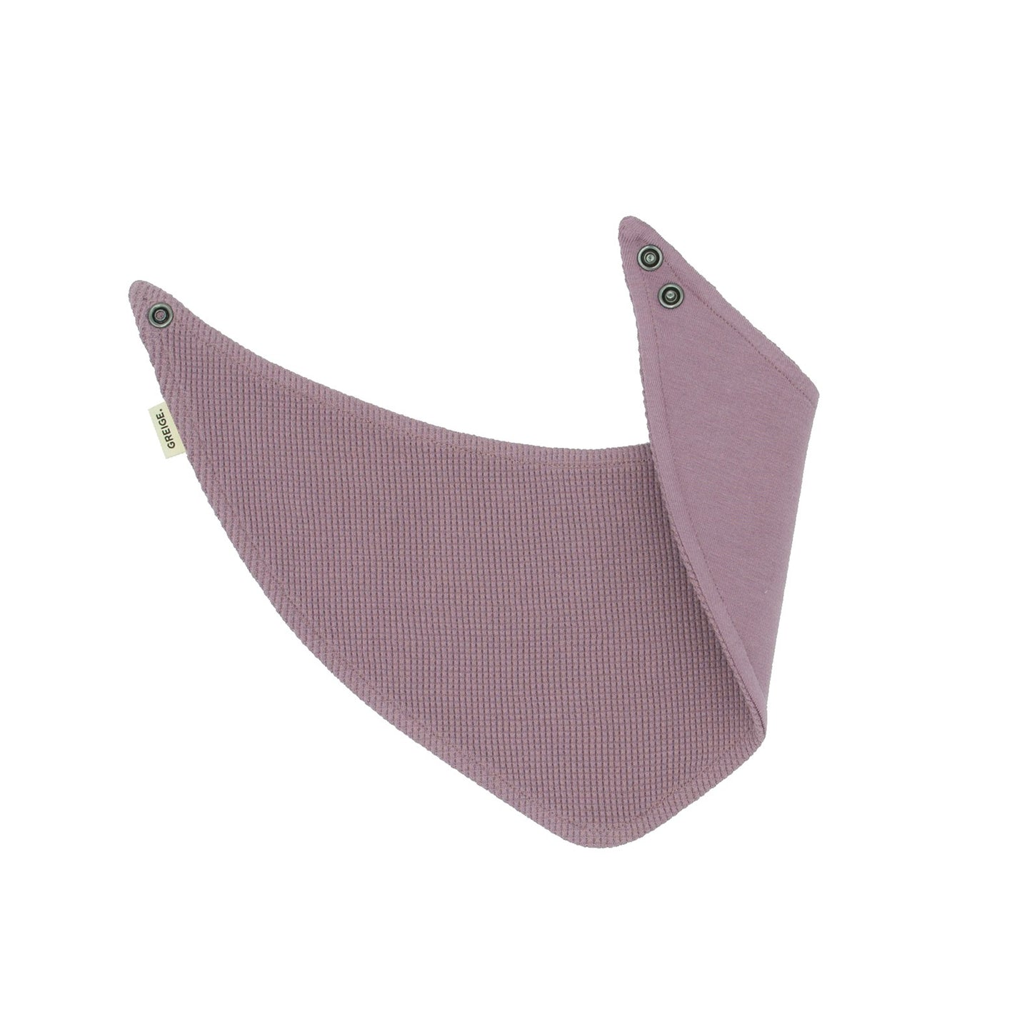 The Handkerchief Bib: Mauve