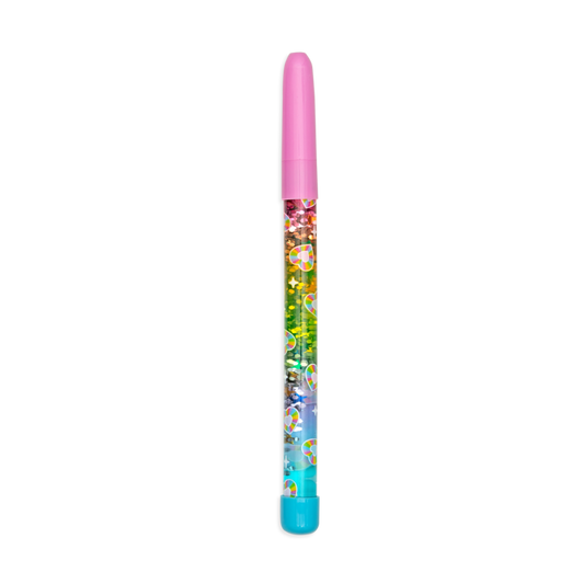 Rainbow Glitter Wand Pen