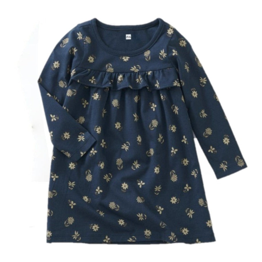 Daydreamer Baby Dress: Starry Night in Ink