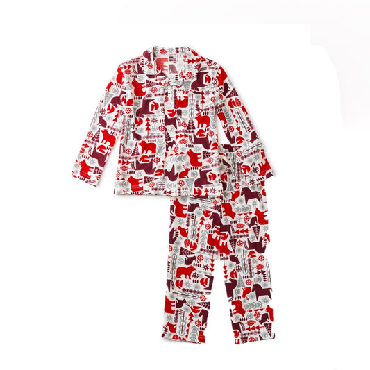 Printed Pajamas: Scandi Animals