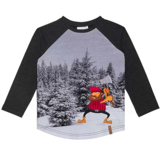 Lumberjack Raglan Tee