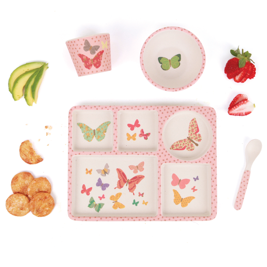 Butterflies Bamboo 5PC Set