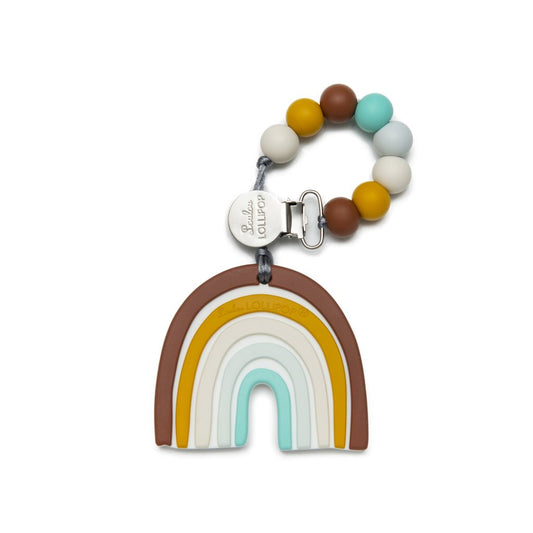 Neutral Rainbow Teether