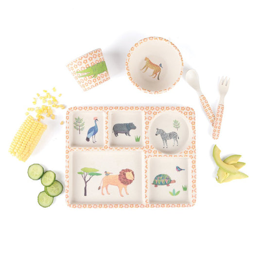 On Safari 5 PC Bamboo Set