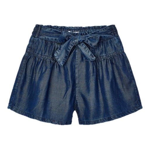 Ecofriends denim loose shorts: Dark