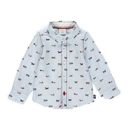 Oxford long sleeves shirt for  boy: Print