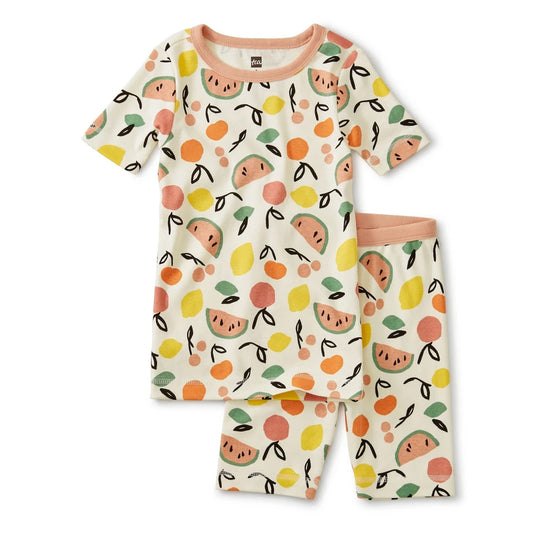 Fruit Shortie Pajamas